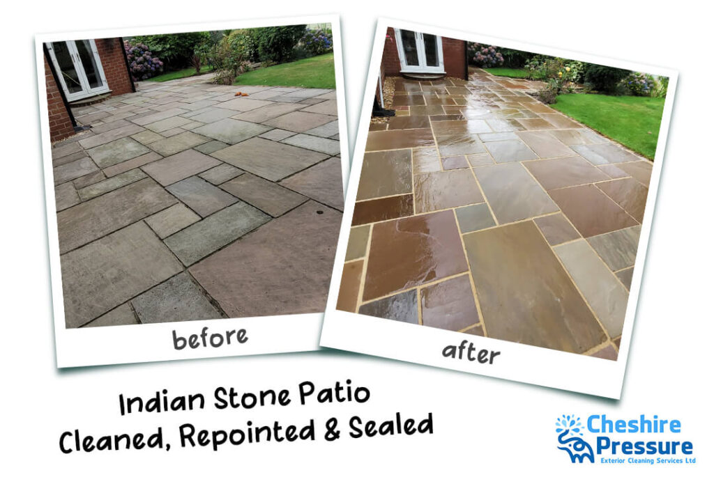 Patio Cleaners and Repointing Cheshire