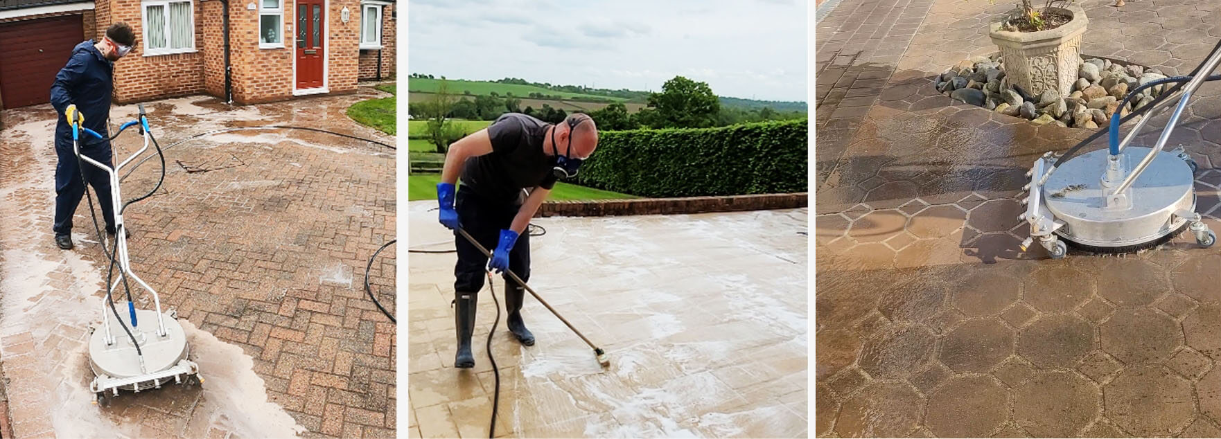 Patio and Drive Cleaning Cheshire The Different Techniques we use for